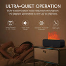 Tevorex 250ML Colorful Flame Aromatherapy Diffuser Dynamic Fire Flame  Cool Mist Humidifier with 7 Colors Light Remote Control Timer and Auto Off Function for Home Office