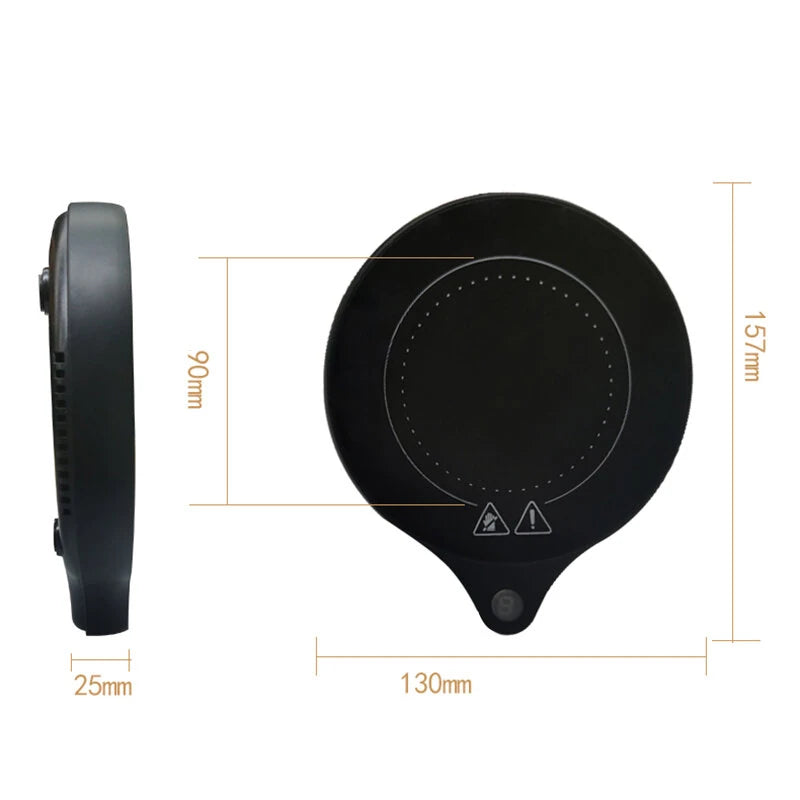 200W Mug Warmer 100C Mug Warmer 5 Gear Temperature Warmer for Coffee Milk Tea 220V Office Supply