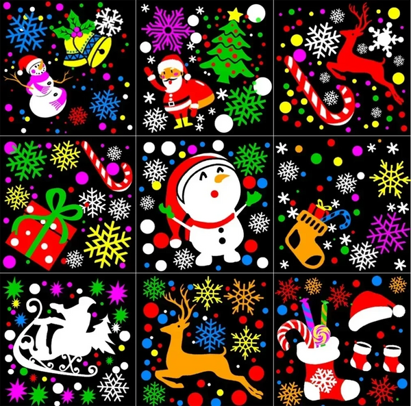 16 Patterns Projector LED Lights Christmas DJ Party LightsStage Light  Indoor and Outdoor Decoration Laser Lamp Holiday Lighting
