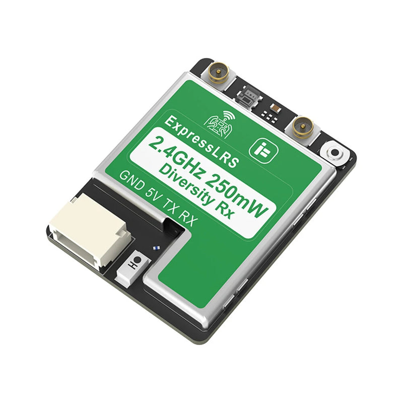 iFlight ELRS 2.4GHz/915MHz 250mW/500mW Dual-Antenna True Diversity RX Receiver for FPV RC Racer Drone