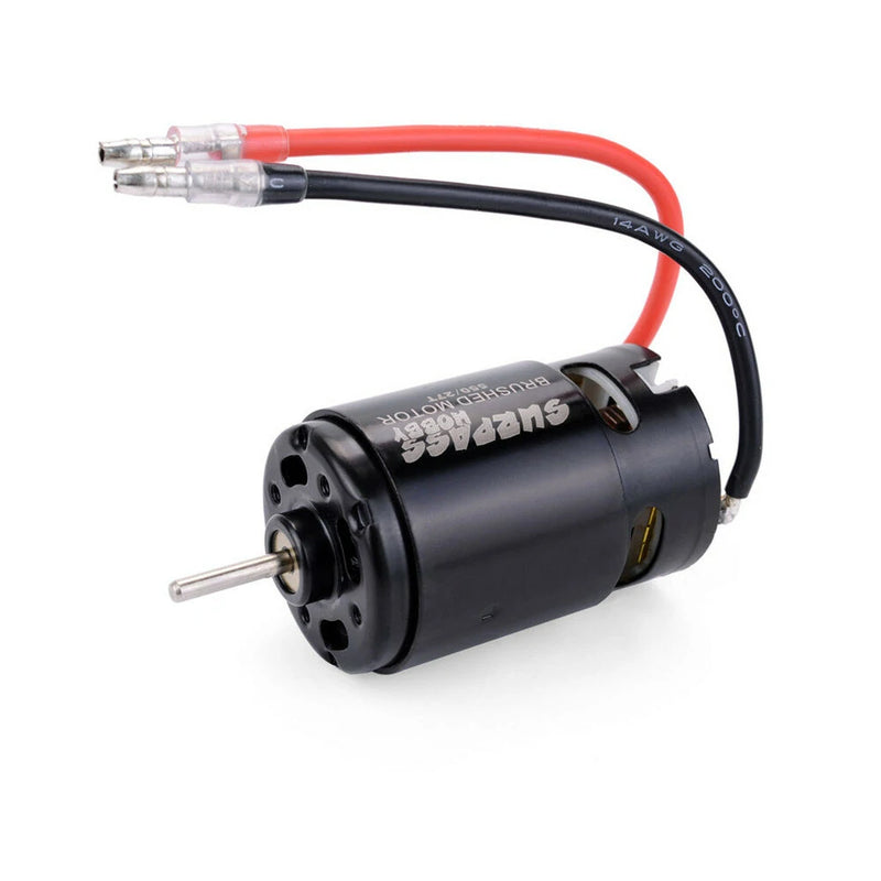 Surpass Hobby 550 Brushed Motor 12T/27T/35T for HSP HPI Wltoys Tamiya 1/10 RC Car Vehicles
