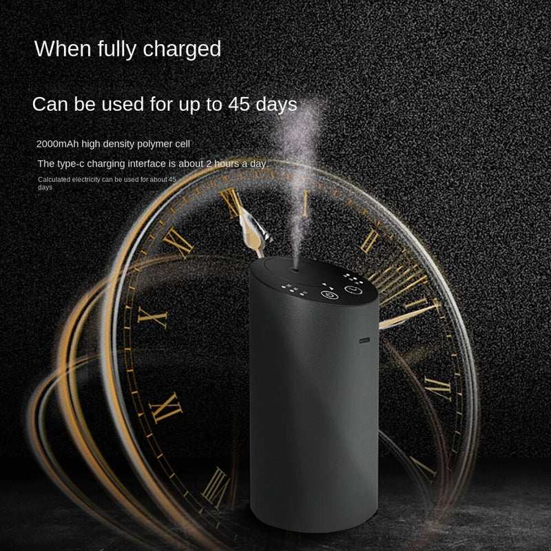 Automatic Bedroom Air Humidifier & Fragrance Sprayer Home Car Aromatherapy Machine Bedroom Air Diffuser Creative Aroma Diffuser Automatic Fragrance Machine