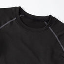 TENGOO Men's Thermal Underwear Set, Long johns set, Compression Thermal Base Layer Set, Moisture Wicking & Breathable Basic Long Sleeve & Letter Belt Leggings Winter Thermal Wear, Men's Thermal Clothing