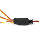 RS R88 Y-wire RC Servo Extension Cable 1 to 2 / 1 to 3 / 1 to 4 / 1 to 5 / 1 to 6 for RC Car Boat Aircraft Models