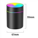 Tevorex Colorful Desktop 180ml Air Humidifier Aroma Diffuser Mini Essential Oil Purifier Aromatherapy Mist Maker Lights Humidifier for Home Bedroom