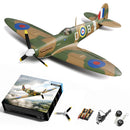 Eachine Spitfire Brushless 487mm Wingspan 2.4G 4CH 6-Axis Gyro One Key Aerobatics EPP RC Airplane Warbird Fixed Wing BNF/RTF