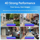 10K UHD WiFi 6 PTZ Camera 20MP Wireless Outdoor 10X Zoom Four Screen Four Lens Automatic Tracking Two-way Intercom Waterproof Security CCTV Camera