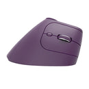 Vertical Ergonomics Wireless Mouse 2.4G/bluetooth 1000-2400DPI Type-C Rechargeable Silent Mice