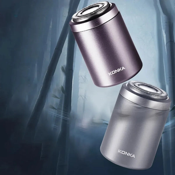 KONKA KS-Mini8 Electric Shaver Razor Mini Portable Shaver Full Body Waterproof Type-C Rechargeable Shaver Travel Essential