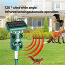 1200mAh Ultrasonic Solar Powered Outdoor Rat Bird Repellent LED Strobe Ultrasonic Outdoor Mouse and Bird Repellent Solar / USB Dual Power Supply