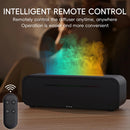 Tevorex 250ML Colorful Flame Aromatherapy Diffuser Dynamic Fire Flame  Cool Mist Humidifier with 7 Colors Light Remote Control Timer and Auto Off Function for Home Office