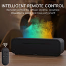 Tevorex 250ML Colorful Flame Aromatherapy Diffuser Dynamic Fire Flame  Cool Mist Humidifier with 7 Colors Light Remote Control Timer and Auto Off Function for Home Office