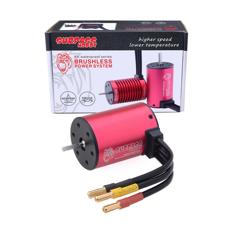 Surpass Hobby 3650 3100/3600/4500/5200kv 2S/3S 1/10 Waterproof RC Car Motor