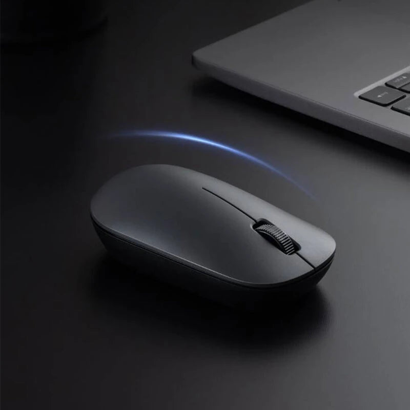 Xiaomi Lite3 2.4GHz Wireless Mouse Ergonomic Design 1000DPI 45g Lightweight Gaming Mice for PC Laptop Computer