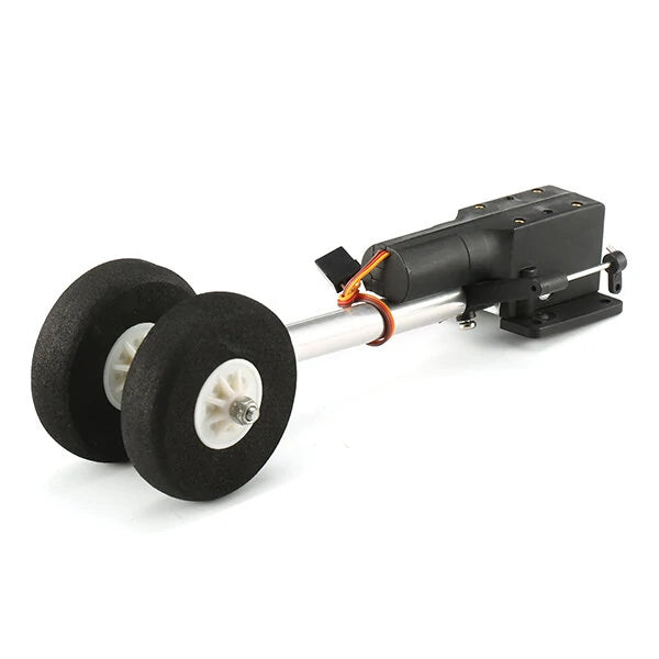 Two Wheeled Shocking Proof Retract Landing Gear Set For 2KG RC Airplane