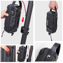 WILD MAN 2L EVA Hard Shell Scooter Handlebar Bag Waterproof Large Capacity Reflective Quick Release Handlebar Bag for Bike Electric Scooter Motorcycle