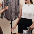 Tevorex Foldable Handheld Steamer Iron 1200W High Pressure Steam Lightweight 4-mode Adjustment LCD Display Steaming Machine For Various Fabrics Highly Effective Wrinkle Removal