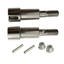 2PCS Xinlehong 9130 9136 9137 1/16 RC Car Upgraded Metal Rear Drive Cup 30-WJ04 Vehicles Model Spare Parts