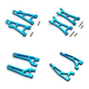 8pcs Upgrade Parts For MJX H16 16207 16208 16209 16210 Metal Front and Rear Upper Lower Suspension Arm Set 1/16 RC Car