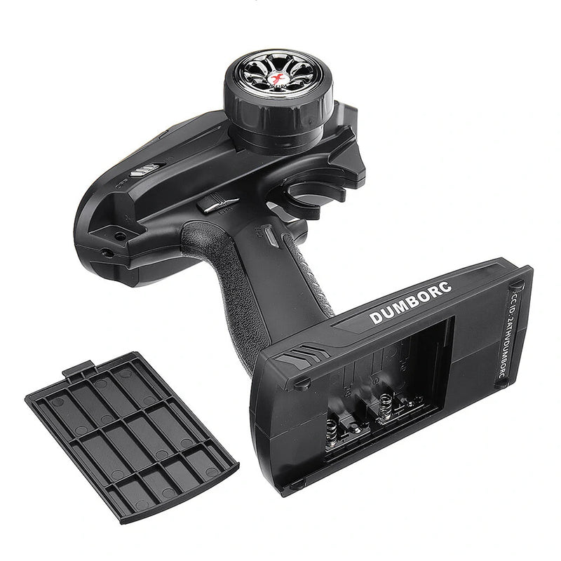 DumboRC X6 2.4GHz 6CH Radio Transmitter with X6F RC Receiver for RC Vehicles Boat Tank Models without Gyro Function