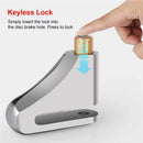 XANES Universal Portable Motorcycle Disc Brake Lock with Keys Alloy Steel Waterproof Anti-Theft Lock for Motorcycles Electric Vehicle
