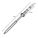 Toaiot TS100s Soldering Iron Tip Hot Melt Nut Indenter Kit Brass Inserts CNC Precision for M2 M3 M4 M5 M6 M8 Universal Soldering Iron Tips VORON Inlaid Nut Implant