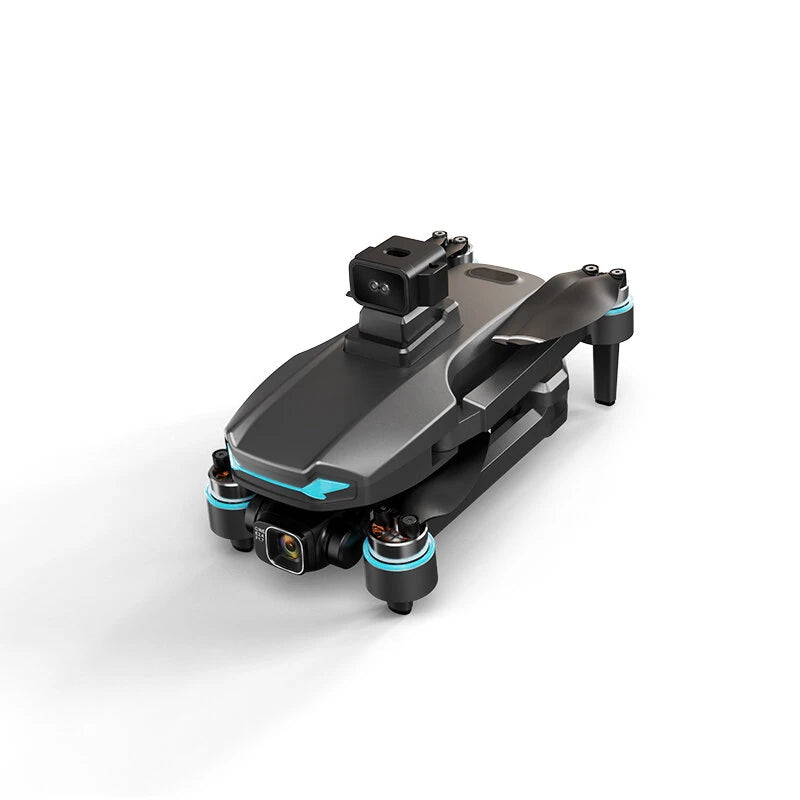 ZLL Beast SG601 MAX GPS 5G WiFi FPV with Large Touchable LCD Screen Controller 4K HD Dual Camera 3-Axis Mechanical Stabilization Gimbal 360 Obstacle Avoidance Brushless Foldable RC Drone Quadcopter RTF