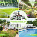 Rainpoint Sprinkler Timer WIF bluetooth Smart Water Timer Remote Control Wireless Hose Faucet Timer for Garden Irrigation System Controller Irrigation Timer Automatic Watering Device