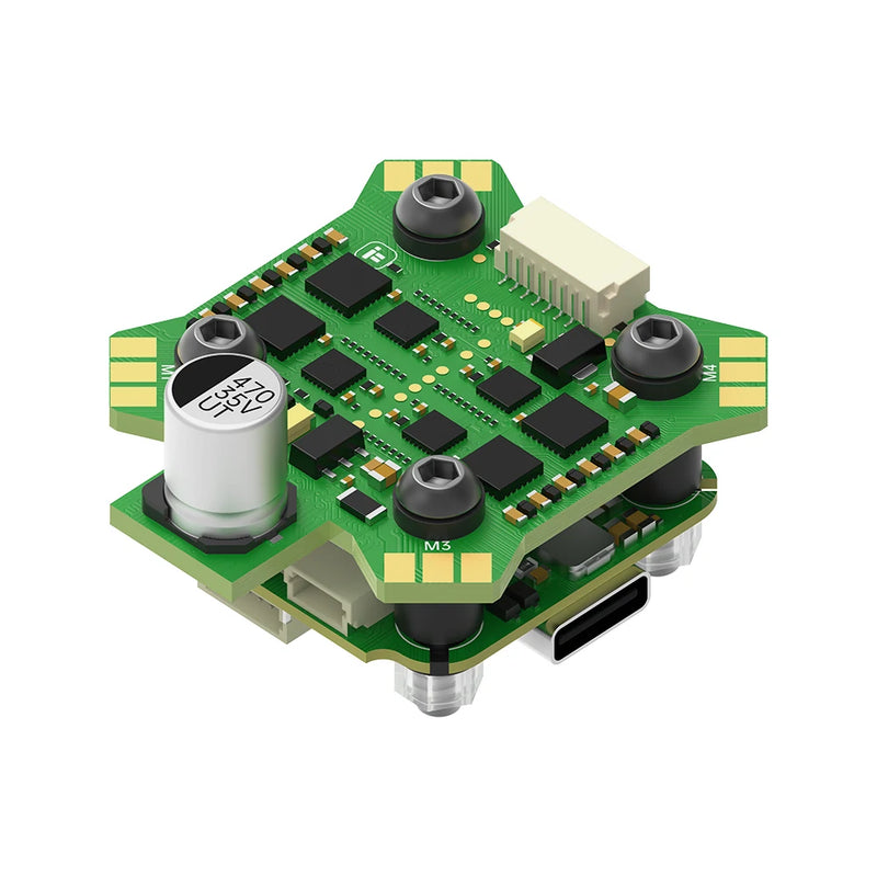 20mm*20mm iFlight BLITZ Mini ATF435 Stack Flight Controller OSD with 5V BEC E55S Mini 55A 2-6S 4IN1 ESC for Nazgul Evoque F4 FPV Racing Drone