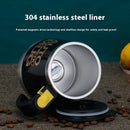 IPRee 400ml Automatic Self Stirring Magnetic Mug 304 Stainless Steel Coffee Milk Mixing Cup Creative Blender Smart Mixer Thermal Cups
