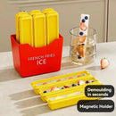 French Fries Long Frozen Ice Cube Mold Household Food Grade Ice Tray Ice Making Artifact Popsicle Mold Square Ice Large Icicle