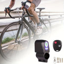 110dB High Sound Bike Horn Alarm Wireless Anti-Theft with Remote Control for Electric Bicycle Scooter