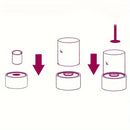 16x27cm Desktop Alcohol Fireplace Lamp Indoor Stainless Steel Small Portable Heating Stove Round Glass Creative Atmosphere Lamp