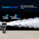 Handheld 100 Wind Speed Ice Cooling Fan  USB Small Desktop Portable Cooling High Speed Long Endurance Fan With LED Digital Display