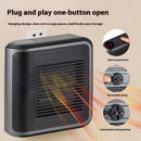 800W Multi-functional Mini Heater Wall Mounted Heater Touch Timing Hot Air Heater 220V Hot Air Fan PTC Ceramic Heating