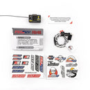 FlySky FGr4B 2.4GHz 4CH AFHDS 3 Micro Mini RC Receiver PWM/PPM/i-bus/S.BUS/i-bus2 Output for PL18 NB4 NB4 Lite NB4+ Transmitter RC Car Boat