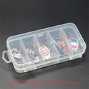 10Pcs 3.5g Sequin Bait Set Artificial Hard Fish Bait Metal Wobbler Fishing Kit Sea Fishing Tool