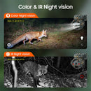 3MP 4G Solar Powered Cameras WIFI Wireless Outdoors 360 View Animal Monitoring Camouflage PTZ Security Camera