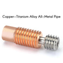 3D Printer Parts Prusa MK3S+ Extruder Nozzle Heating Kit High Temperature Resistance All-Metal Throat Brass Nozzle CNC Heating Block