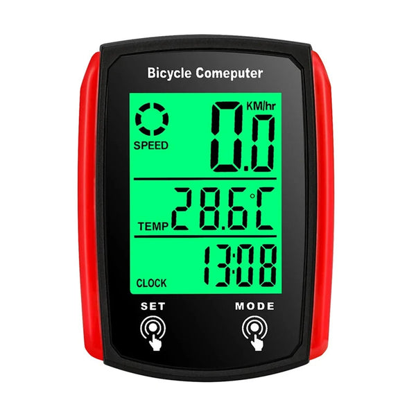 XANES Waterproof Bicycle Computer LCD Display Wired Speedometer Odometer Cycling Digital Bike Monitor