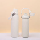 1000ml Stainless Steel Sport Coffee Tumbler Vacuum Flask Water Bottles With Drinking Directly Mouth