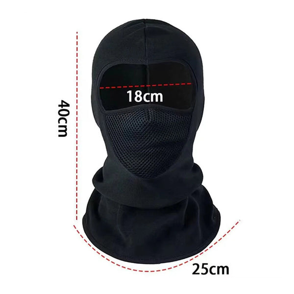 XANES Outdoor Cycling Mask Winter Thermal Full Face Bike Protective Mask Windproof for Riding Skiing Fishing Hunting