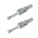 2PCS LDRC A86 A86P 1/18 RC Car Spare Rear Drive Shaft LA0008 Drift Vehicles Models Parts Accessories