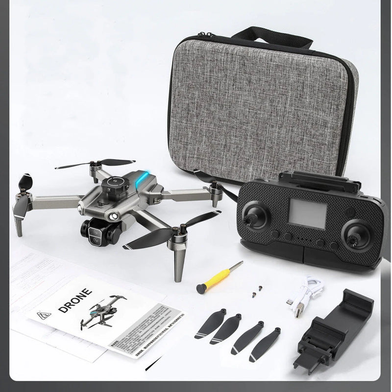 ZLL SG109 MAX GPS 5G WiFi FPV with 5.9inch LCD Screen Controller HD Dual Camera Electric Adjustment 360 Obstacle Avoidance Optical Flow Positioning Brushless Foldable RC Drone Quadcopter RTF