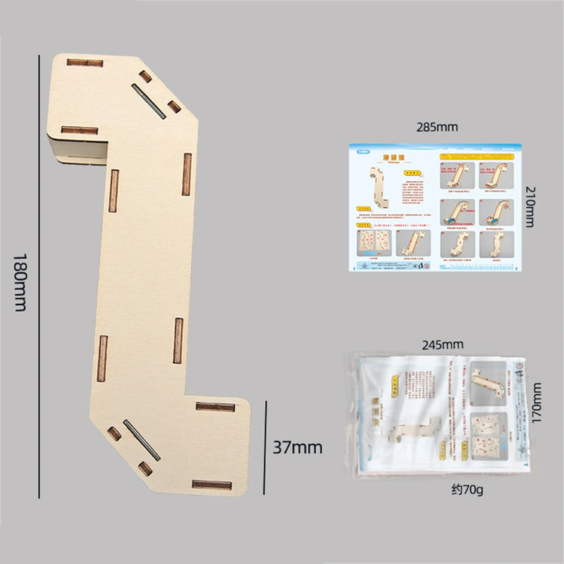 Wooden Periscope Model Assembly Kit DIY Children's Science Experiment Education Puzzle Toy Student Technology Small Production