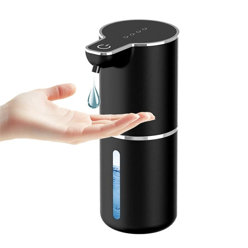 4 Level Automatic Soap Dispenser Touchless Foaming Soap Dispenser 350ML USB Rechargeable Electric Adjustable Foam Soap Dispenser