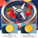 Double Cup Multifunction Usb Fruit Mixers Juicers 6 Blade Portable Electric Juicer Blender Fruit Juicer Cup Food Milkshake Juice Maker