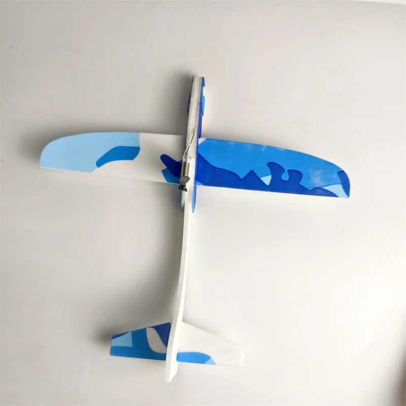 Single/Bi-plane Electric Glider Assembly kit Science Education Toys Airplane Model DIY Set