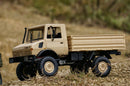 LDRC LD-P06 1/12 2.4G 4WD RC Car Unimog 435 U1300RC w/ LED Light Military Climbing Truck Full Proportional Vehicles Models Toys