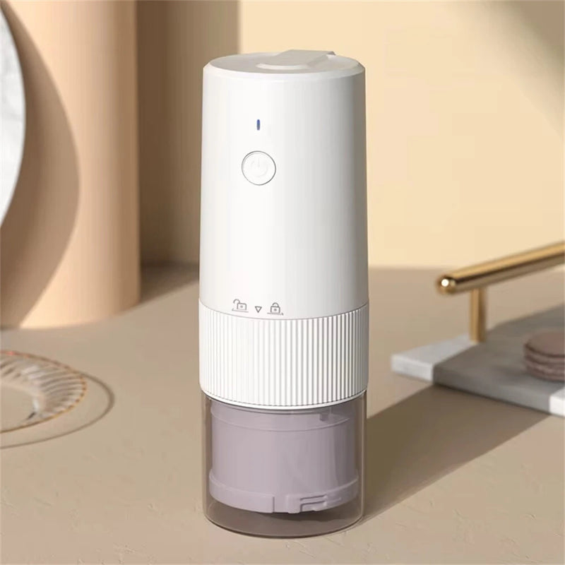Comfook Portable Electric Coffee Grinder 8 Gears Adjustment Powder Household Food Grade Material Mini Type-C Coffee Machine
